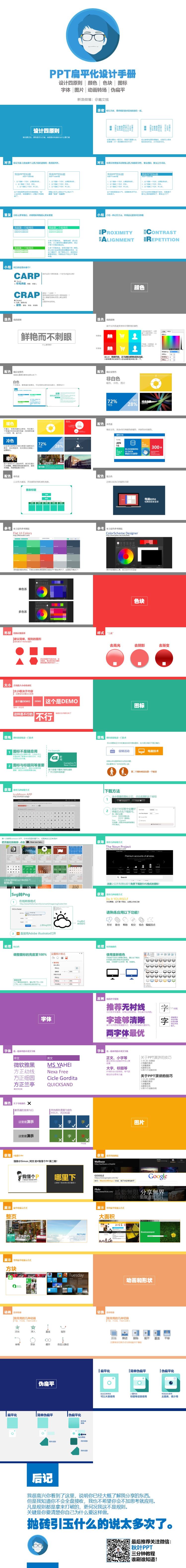 扁平化PPT设计教程